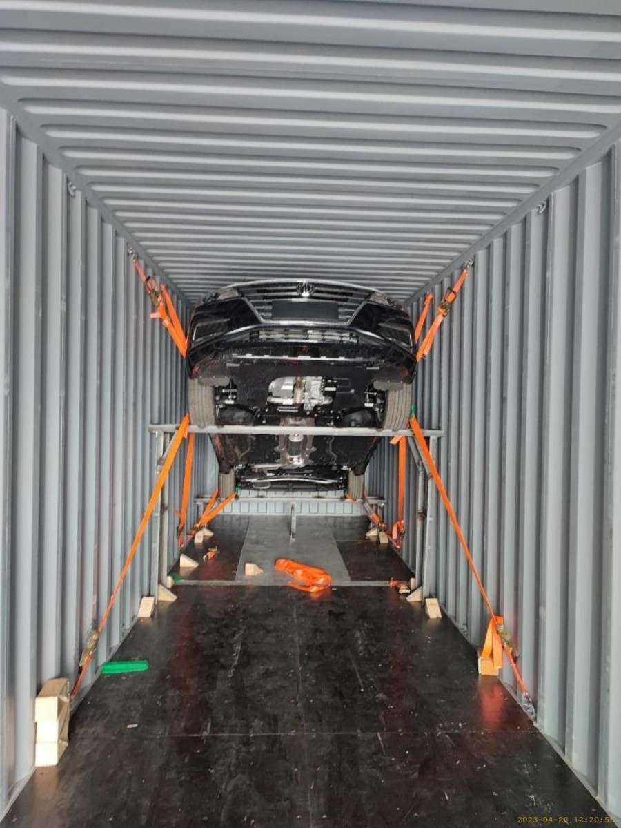 新能源汽车装箱服务 - 装箱准备